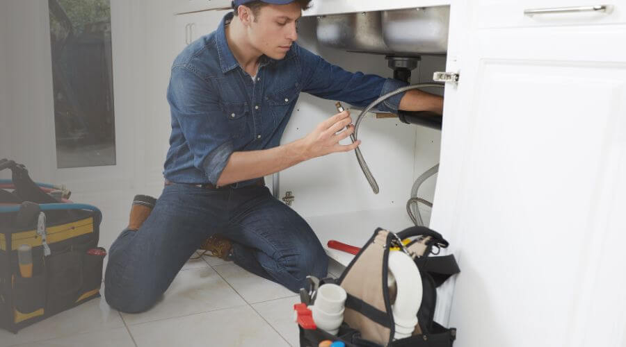 Local tankless water heater installation in Central, IN